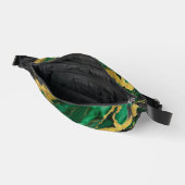 Motif en marbre vert avec or (Ouvrir)