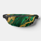 Motif en marbre vert avec or (Poser)