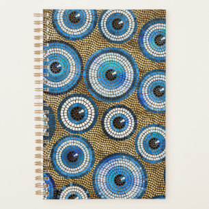 Motif en mosaïque de l'oeil maléfique