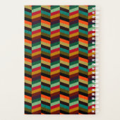 Motif en os de cerf multicolore (Dos)