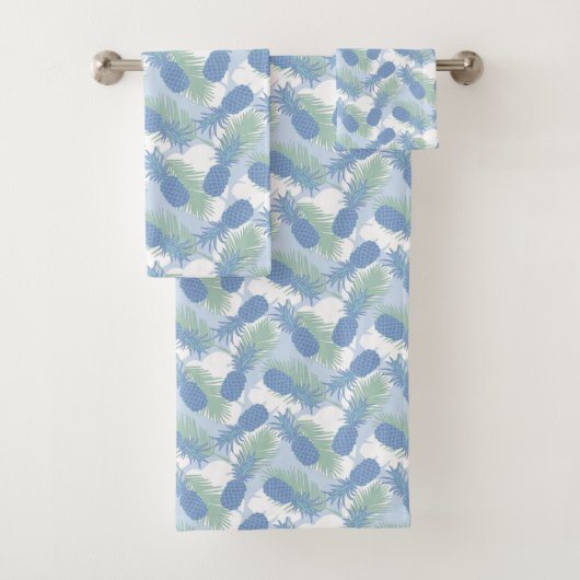 Motif en pastel tropical d'ananas (En situation)