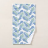 Motif en pastel tropical d'ananas (Serviette à main)