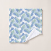 Motif en pastel tropical d'ananas (Gant de toilette)
