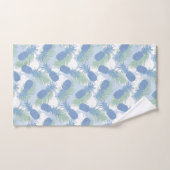 Motif en pastel tropical d'ananas (Serviette à main)