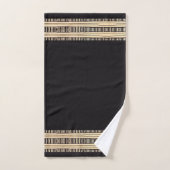 Motif en tissu boueux (Serviette à main)