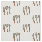 motif en tissu utencil de cuisine (Échantillon)