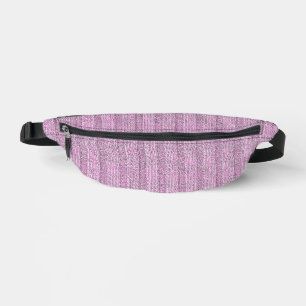 Motif en tricot rayé Jersey en rose poudré