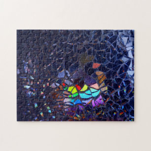 Motif en verre cassé Artsy Jigsaw Puzzles