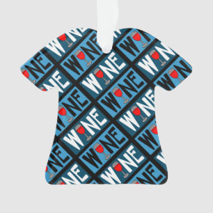 Motif en verre de vin rouge