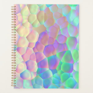 Motif en verre holographique, couleurs Iridescente
