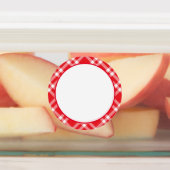 motif En vichy/Plaid étanche Pays Étiquettes (Apposé)