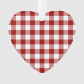 Motif En vichy rouge et blanc (dos)