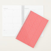 Motif En vichy rouge et blanc (Devant avec enveloppe)