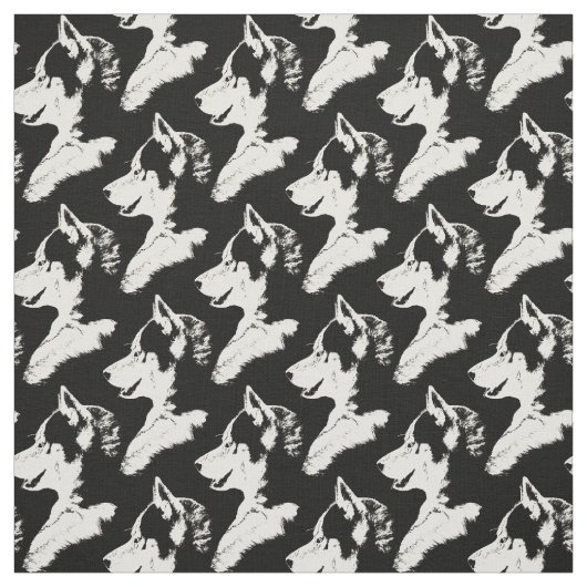 Motif enroué de chien de tissu de chien de (Échantillon)