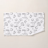 Motif équestre (Serviette à main)