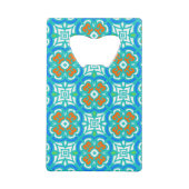 Motif ethnique turquoise (Dos)