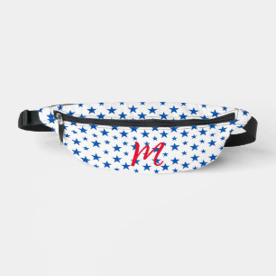 Motif étoile personnalisable bleu et blanc