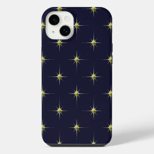 Motif Étoiles de Nuit Dorées