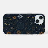 Motif Étoiles & Planètes (Verso Horizontal)