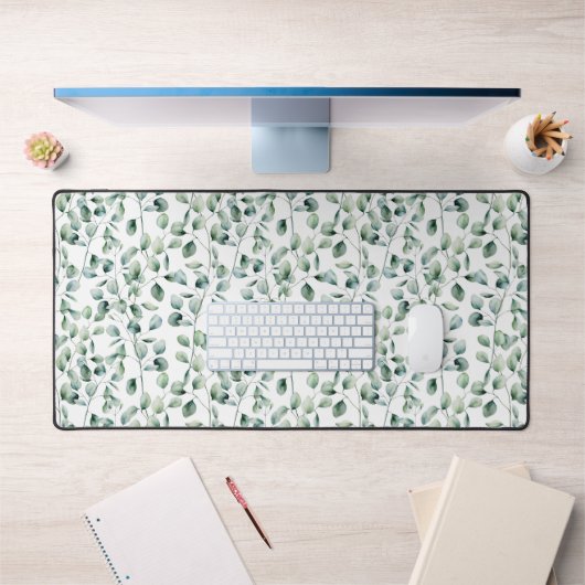 Motif Eucalyptus aquarelle (Bureau 1)