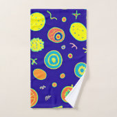 Motif expressif de l'artisanat du fruit de néon (Serviette à main)