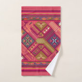 motif Fair Isle (Serviette à main)