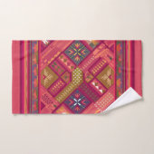 motif Fair Isle (Serviette à main)