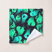 Motif fantôme (Gant de toilette)