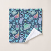 Motif fantôme (Gant de toilette)