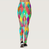Motif festif 4 Pop Fashion Leggings (Dos)