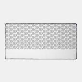 Motif Festif Blue Overlapping Oval Waves (Recto)