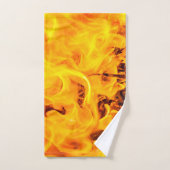 Motif Feu Et Flames (Serviette à main)