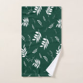 motif feuille (Serviette à main)