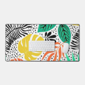 motif feuille (Clavier et souris)