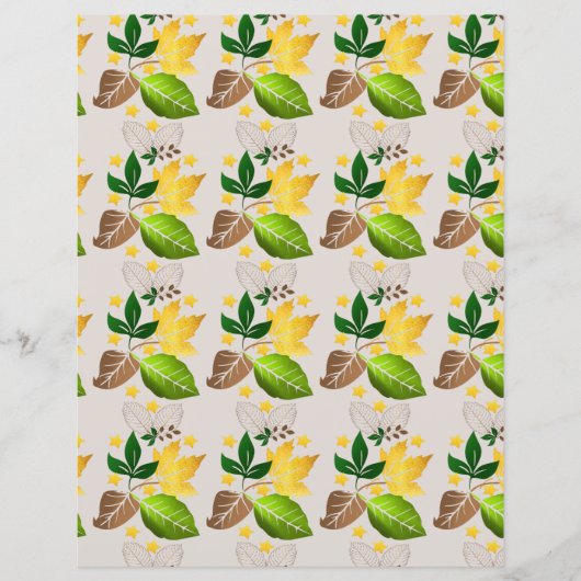 Motif feuille (Devant)