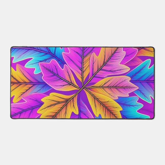 Motif feuille coloré (Recto)