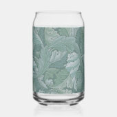 Motif feuille d'acanthe bleu sarcelle de William M (Gauche)