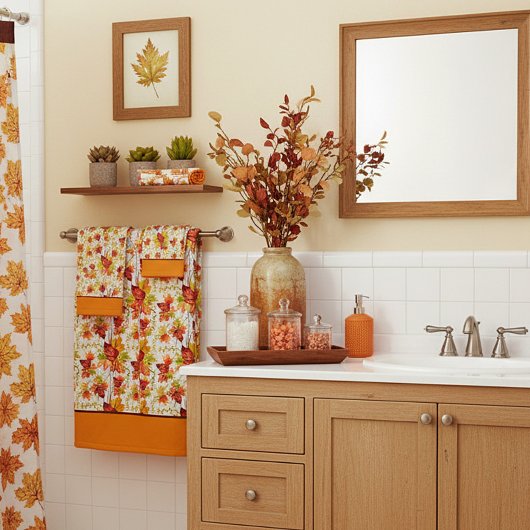 Motif feuille d'automne