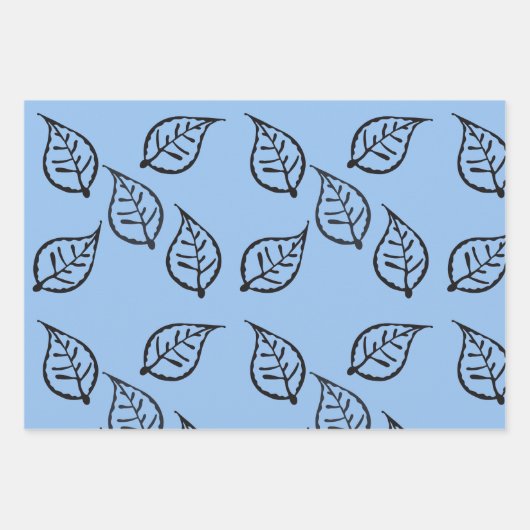 Motif feuille de bois (Devant 2)