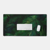 Motif Feuille de Dark Green Tropical (Clavier et souris)