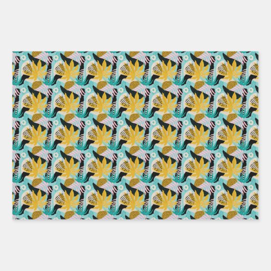 Motif Feuille de la forêt tropicale tropicale (Devant)