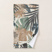 Motif Feuille de la Jungle tropicale #13a  (Serviette à main)