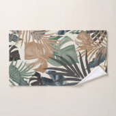 Motif Feuille de la Jungle tropicale #13a  (Serviette à main)