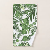 Motif Feuille de la jungle tropicale n° 12 (éditio (Serviette à main)