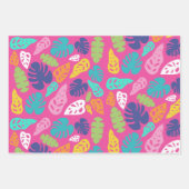 Motif Feuille d'été de couleur vive (Devant)