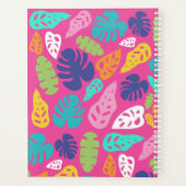 Motif Feuille d'été de couleur vive (Dos)