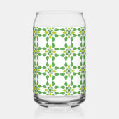 Motif feuille, Feuilles verts, votre nom (Gauche)