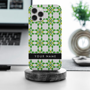 Motif feuille, Feuilles verts, votre nom