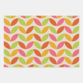 Motif feuille géométrique du milieu du siècle colo (Devant 3)