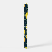 Motif feuille jaune citron (Côté droit)